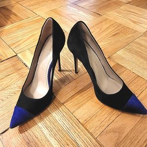 Blue/Black Stilleto Heel